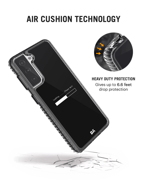 DailyObjects Loading Dialog Stride 2.0 Case Cover For Samsung Galaxy S21