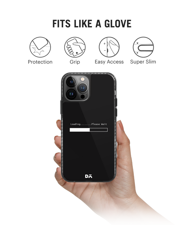 DailyObjects Loading Dialog Stride 2.0 Phone Case Cover For iPhone 15 Pro Max