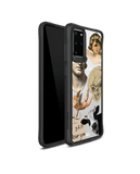 DailyObjects Love Death Cupid Black Hybrid Clear Case Cover For Samsung Galaxy S20 Plus
