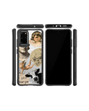 DailyObjects Love Death Cupid Black Hybrid Clear Case Cover For Samsung Galaxy S20 Plus