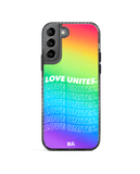 DailyObjects Love Unites Stride 2.0 Case Cover For Samsung Galaxy S21 FE