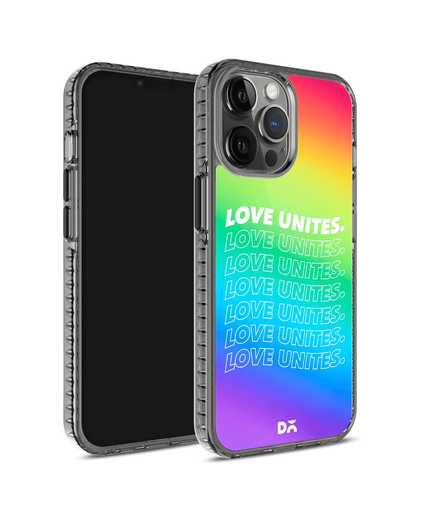 DailyObjects Love Unites Stride 2.0 Case Cover For iPhone 12 Pro Max