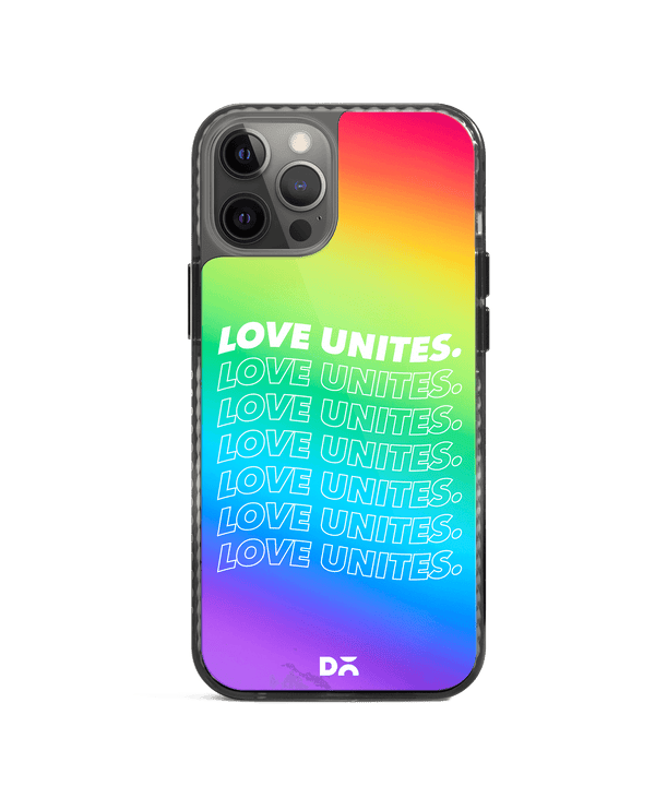 DailyObjects Love Unites Stride 2.0 Case Cover For iPhone 12 Pro Max