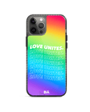 DailyObjects Love Unites Stride 2.0 Case Cover For iPhone 12 Pro