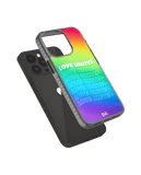 DailyObjects Love Unites Stride 2.0 Phone Case Cover For iPhone 14 Pro Max