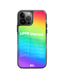 DailyObjects Love Unites Stride 2.0 Phone Case Cover For iPhone 14 Pro Max