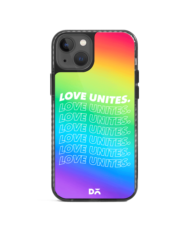 DailyObjects Love Unites Stride 2.0 Phone Case Cover For iPhone 14