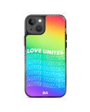 DailyObjects Love Unites Stride 2.0 Phone Case Cover For iPhone 15 Plus