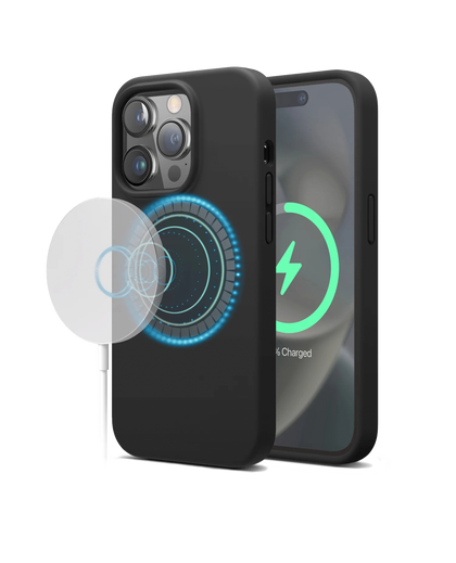 DailyObjects MagSafe Flekt Silicone Phone Case Cover For iPhone 15 Pro Max