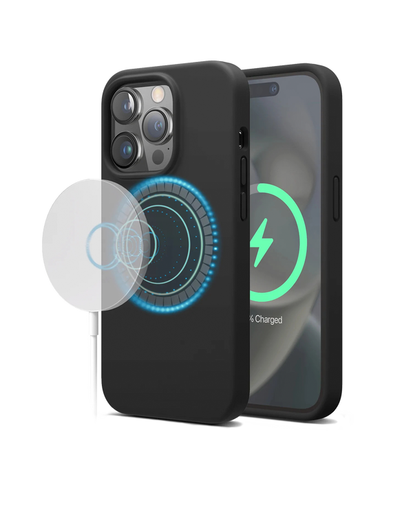 DailyObjects MagSafe Flekt Silicone Phone Case Cover For iPhone 15 Pro Max