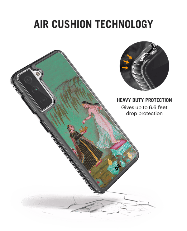 DailyObjects Maids with Offerings Stride 2.0 Case Cover For Samsung Galaxy S21