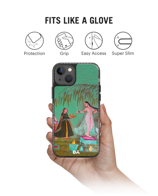 DailyObjects Maids with Offerings Stride 2.0 Phone Case Cover For iPhone 15 Plus