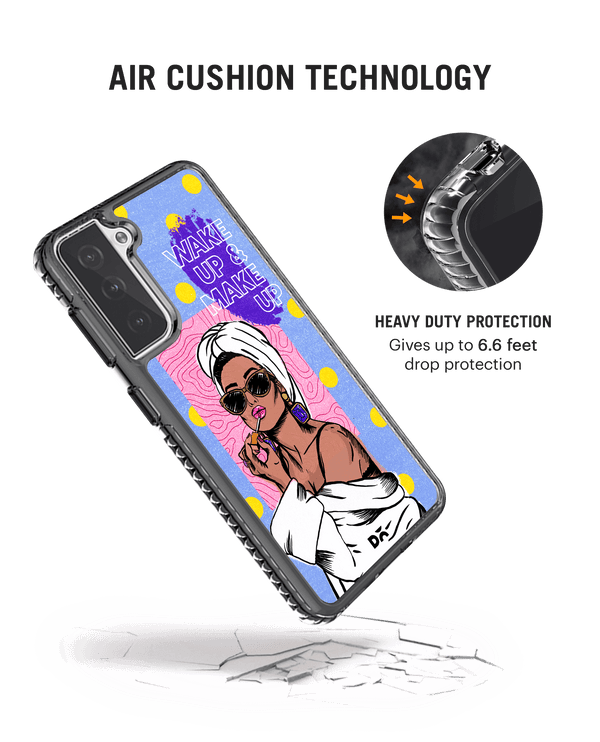 DailyObjects MakeUp Ritual Stride 2.0 Case Cover For Samsung Galaxy S21