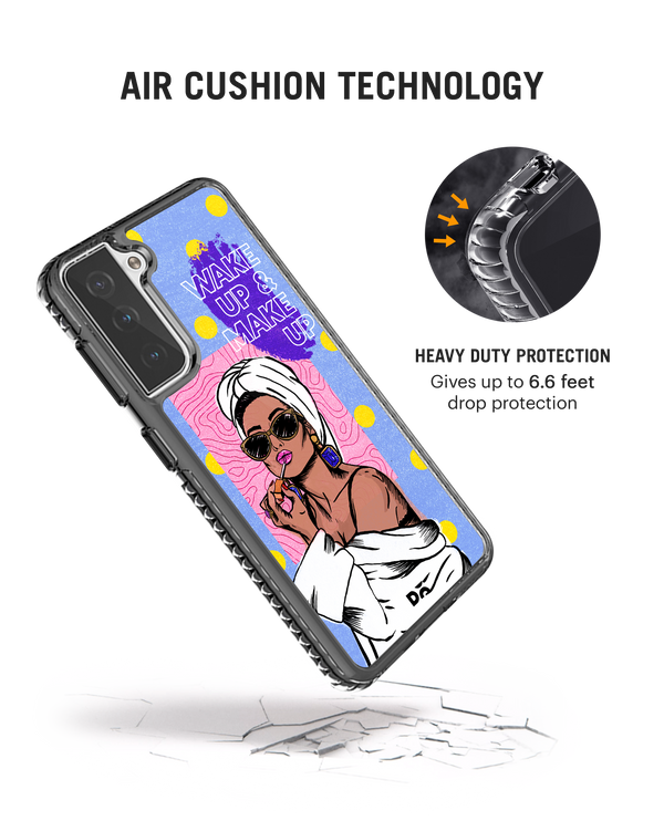 DailyObjects MakeUp Ritual Stride 2.0 Case Cover For Samsung Galaxy S21 Plus