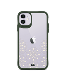 DailyObjects Mandala Flake Off White Green Hybrid Clear Case Cover For iPhone 11