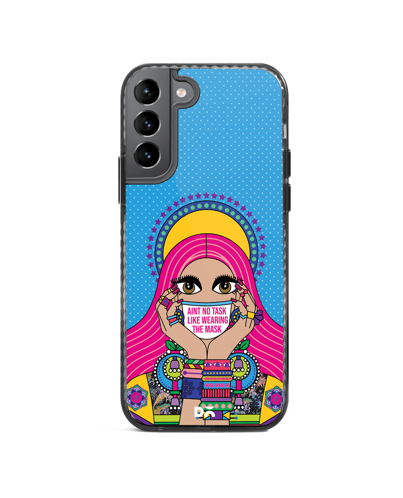 DailyObjects Mask-Up Millennial Stride 2.0 Case Cover For Samsung Galaxy S21 FE