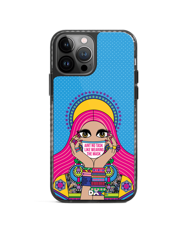 DailyObjects Mask-Up Millennial Stride 2.0 Phone Case Cover For iPhone 14 Pro