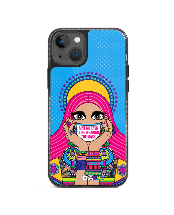 DailyObjects Mask-Up Millennial Stride 2.0 Phone Case Cover For iPhone 15 Plus