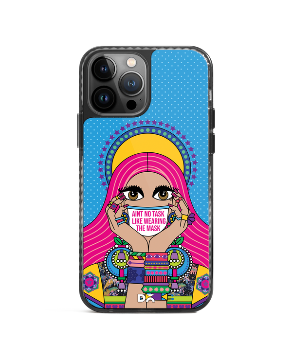 DailyObjects Mask-Up Millennial Stride 2.0 Phone Case Cover For iPhone 15 Pro Max