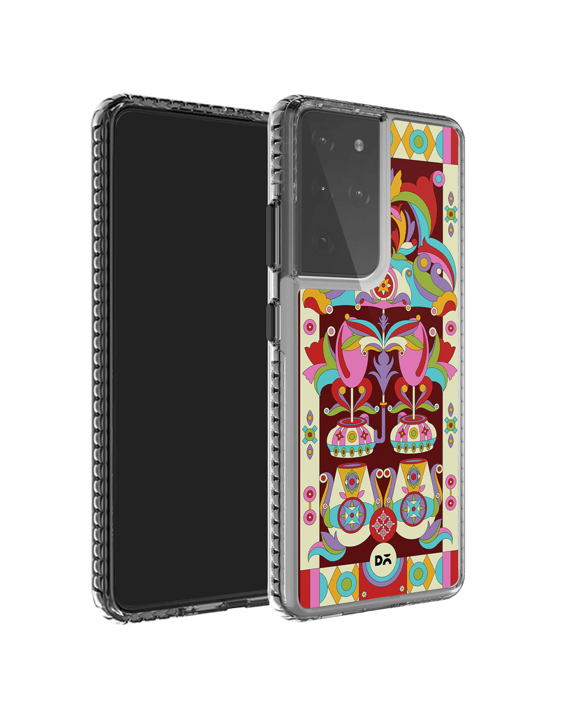 DailyObjects Matka Mela Stride 2.0 Case Cover For Samsung Galaxy S21 Ultra