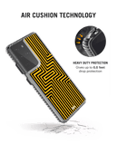 DailyObjects Maze Ochre Stride 2.0 Case Cover For Samsung Galaxy S21 Ultra