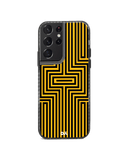 DailyObjects Maze Ochre Stride 2.0 Case Cover For Samsung Galaxy S21 Ultra