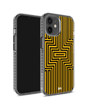 DailyObjects Maze Ochre Stride 2.0 Case Cover For iPhone 12