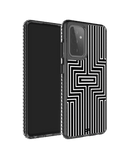 DailyObjects Maze White Stride 2.0 Case Cover For Samsung Galaxy A52
