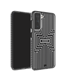 DailyObjects Maze White Stride 2.0 Case Cover For Samsung Galaxy S21 Plus
