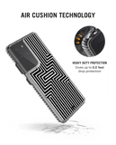 DailyObjects Maze White Stride 2.0 Case Cover For Samsung Galaxy S21 Ultra
