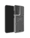 DailyObjects Maze White Stride 2.0 Case Cover For Samsung Galaxy S21 Ultra