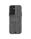 DailyObjects Maze White Stride 2.0 Case Cover For Samsung Galaxy S21 Ultra