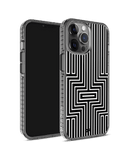 DailyObjects Maze White Stride 2.0 Case Cover For iPhone 12 Pro