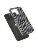 DailyObjects Maze White Stride 2.0 Case Cover For iPhone 12 Pro Max