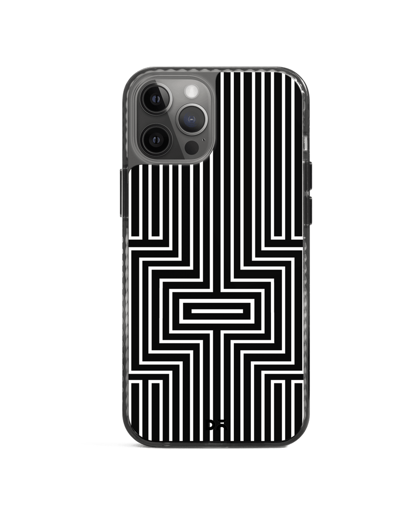 DailyObjects Maze White Stride 2.0 Case Cover For iPhone 12 Pro Max