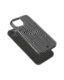 DailyObjects Maze White Stride 2.0 Case Cover For iPhone 13
