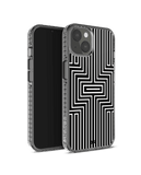 DailyObjects Maze White Stride 2.0 Case Cover For iPhone 13 Mini