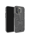 DailyObjects Maze White Stride 2.0 Case Cover For iPhone 13 Pro