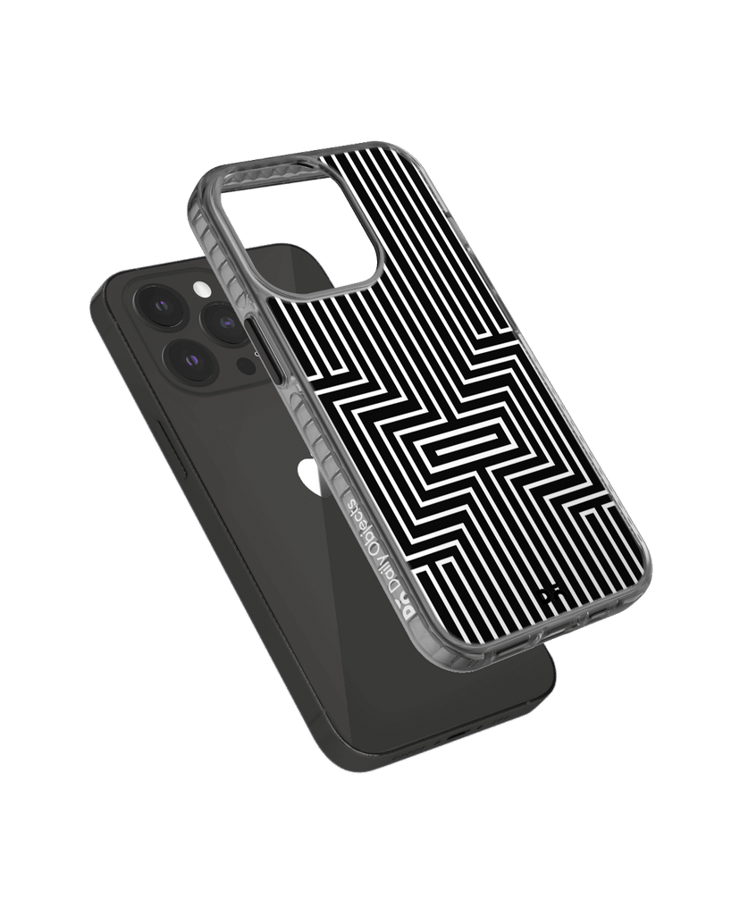 DailyObjects Maze White Stride 2.0 Case Cover For iPhone 13 Pro