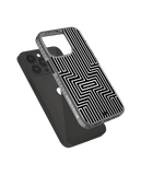 DailyObjects Maze White Stride 2.0 Case Cover For iPhone 13 Pro