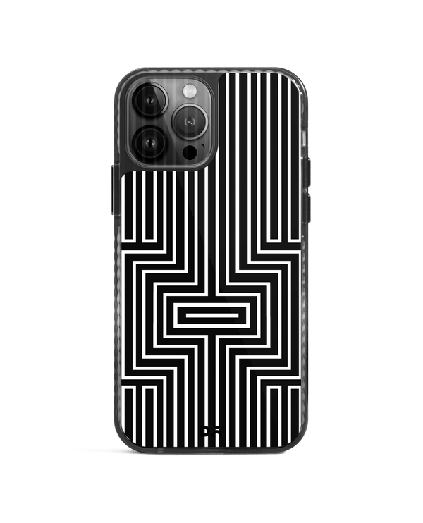 DailyObjects Maze White Stride 2.0 Case Cover For iPhone 13 Pro Max