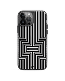 DailyObjects Maze White Stride 2.0 Phone Case Cover For iPhone 14 Pro Max