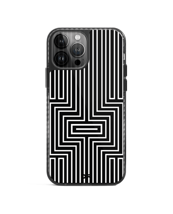 DailyObjects Maze White Stride 2.0 Phone Case Cover For iPhone 14 Pro