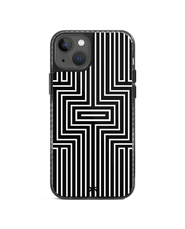 DailyObjects Maze White Stride 2.0 Phone Case Cover For iPhone 14