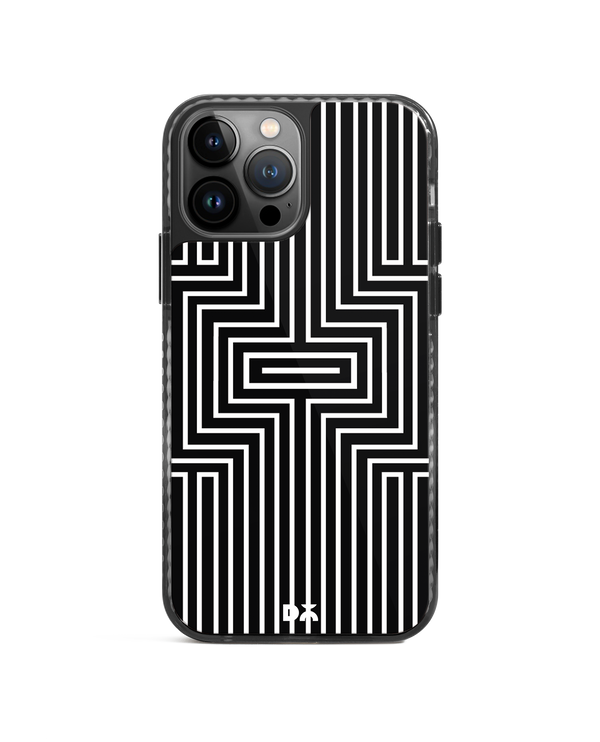 DailyObjects Maze White Stride 2.0 Phone Case Cover For iPhone 15 Pro