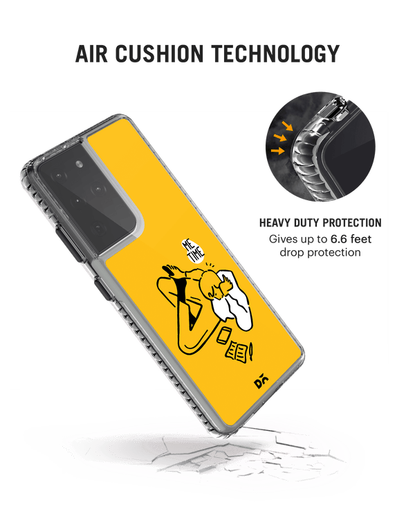 DailyObjects Me Time Stride 2.0 Case Cover For Samsung Galaxy S21 Ultra