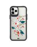 DailyObjects Melody Birds Black Hybrid Clear Case Cover For iPhone 11 Pro Max