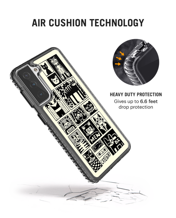 DailyObjects Mew Men Stride 2.0 Case Cover For Samsung Galaxy S21 Plus