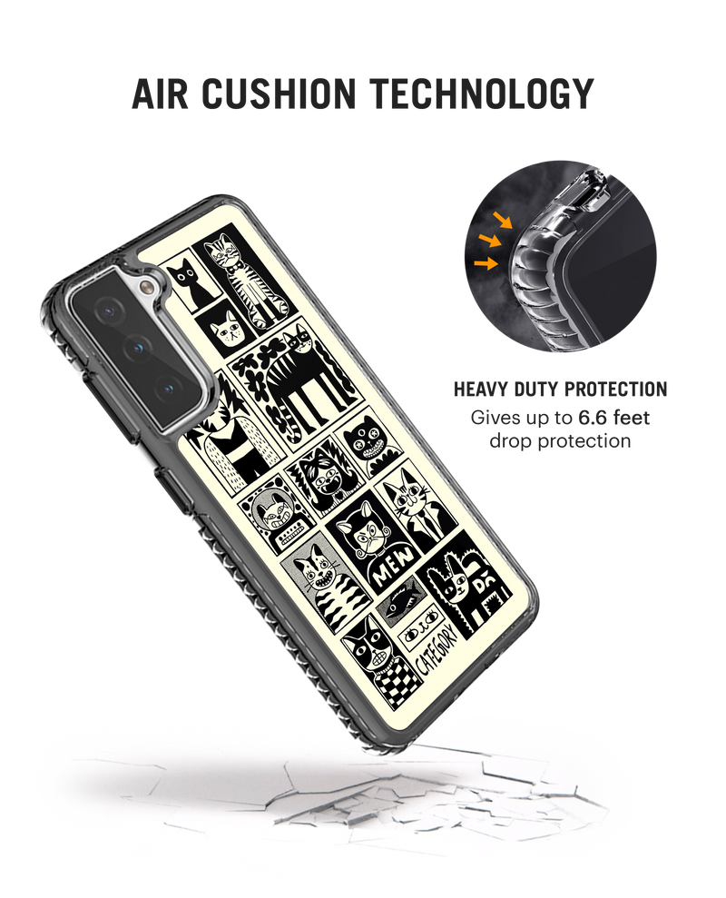 DailyObjects Mew Men Stride 2.0 Case Cover For Samsung Galaxy S21 Plus