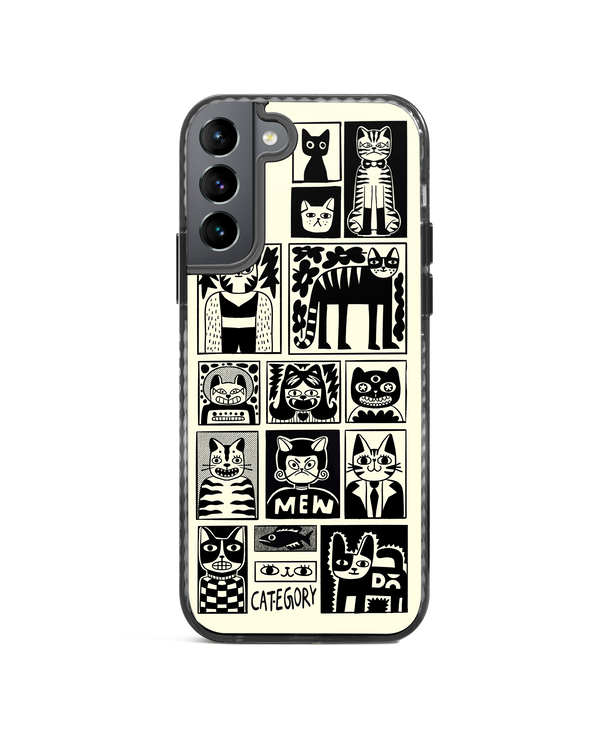 DailyObjects Mew Men Stride 2.0 Case Cover For Samsung Galaxy S22